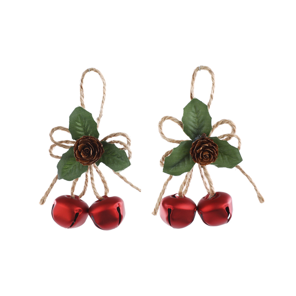 ENFEITE PENDURAR GUIZOS VRM 11CM JG C|2